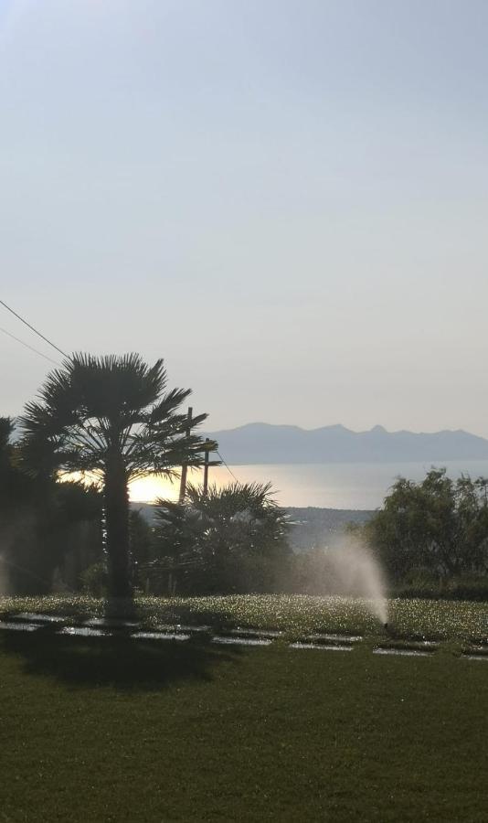 Villa Siciliana Con Piscina E Vista Panoramica Sul Mare Borgetto Exterior foto